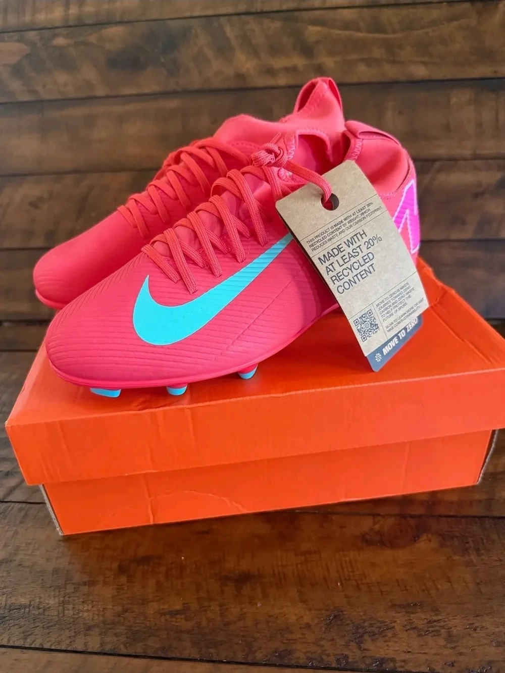 Nike Jr. Mercurial Superfly 10 Club FG/MG Soccer Cleats | Youth Size 6Y | Firm